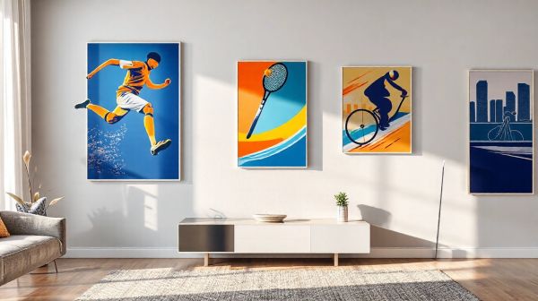 10 idées de posters sportifs pour embellir votre intérieur