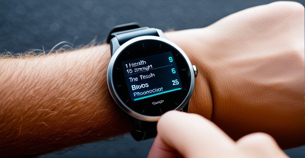 Tech santé : la montre connectée pour une meilleure santé et fitness